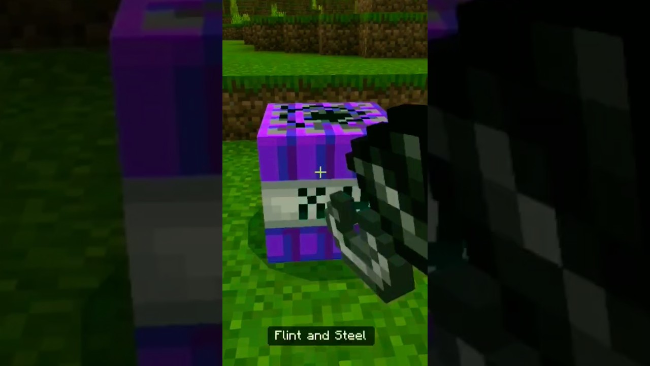normal TNT vs strongest TNT #minecraft #shorts