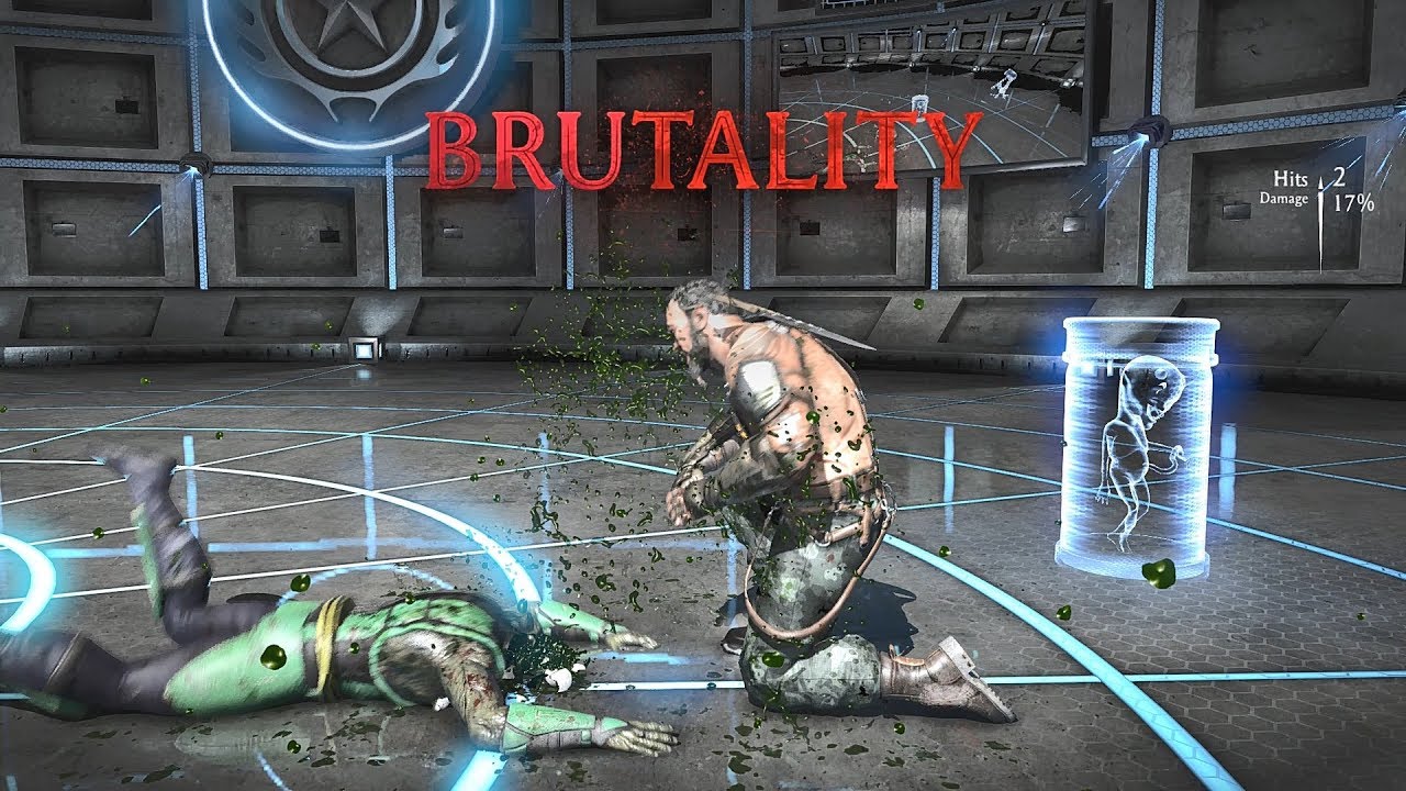 Deus (Kano/Commando) vs Sykes (Reptile/Nimble)