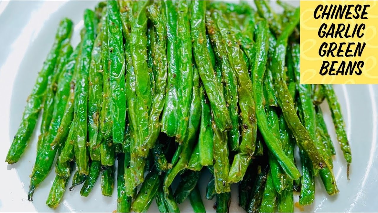 Chinese Garlic Green Beans (Chinese Restaurant Style) Make it Home Cheaper