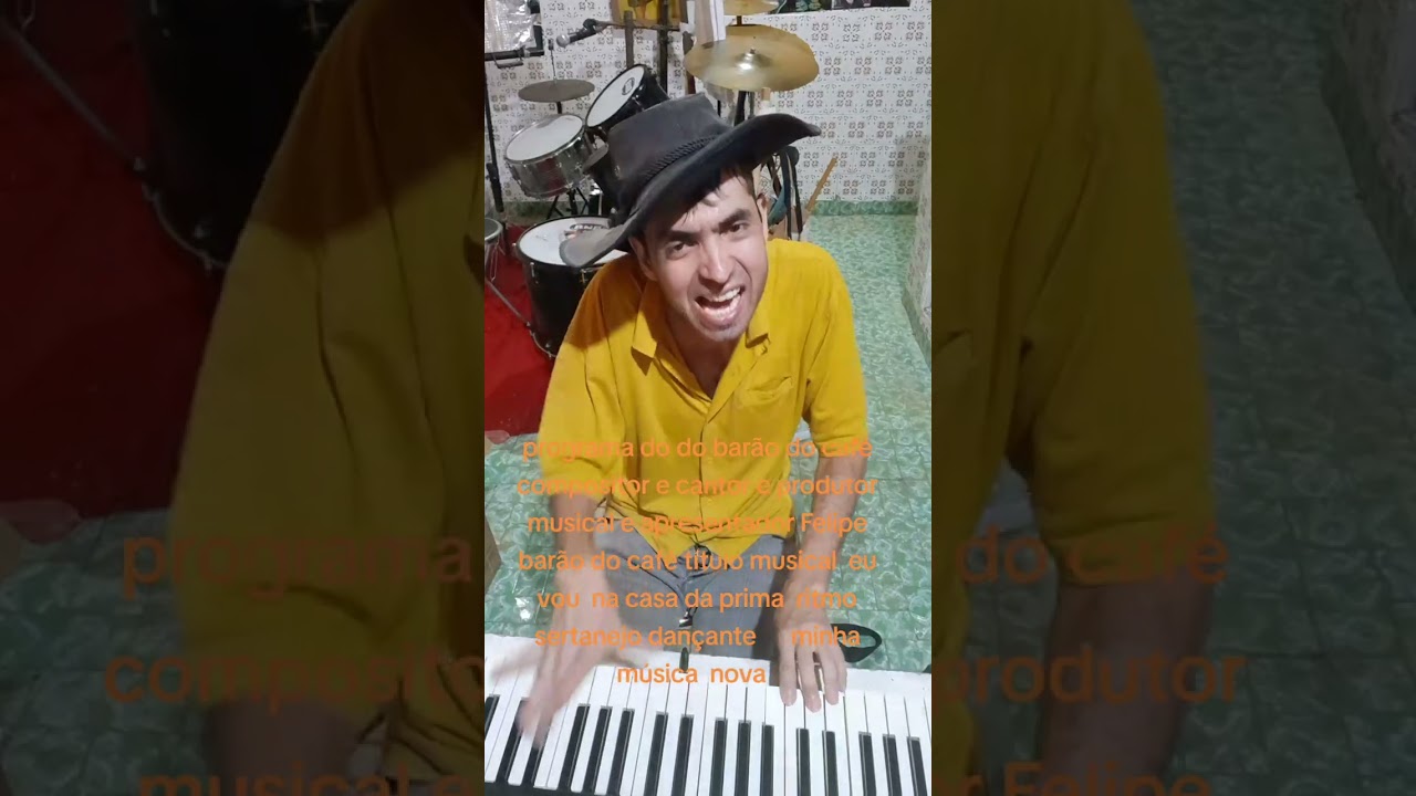 Programa do Felipe barão do café  eu vou  na casa  da  prima  sertanejo dançante 