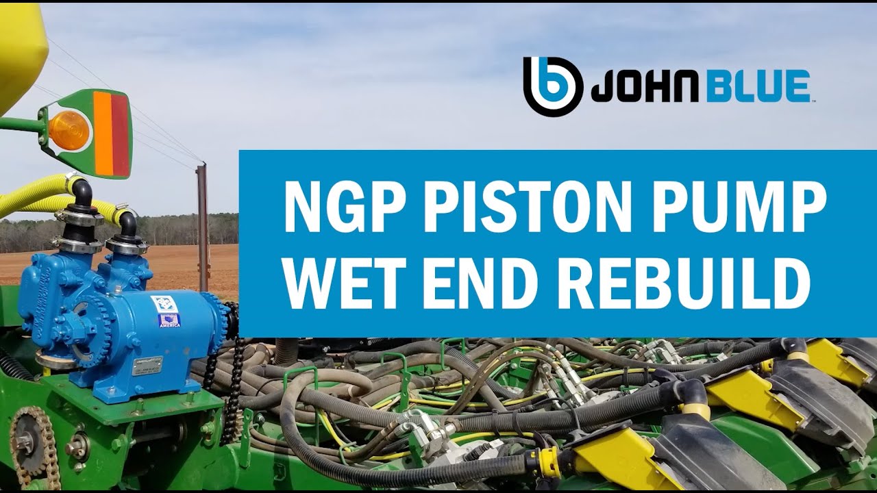 NEW! NGP Piston Pump Wet End Rebuild