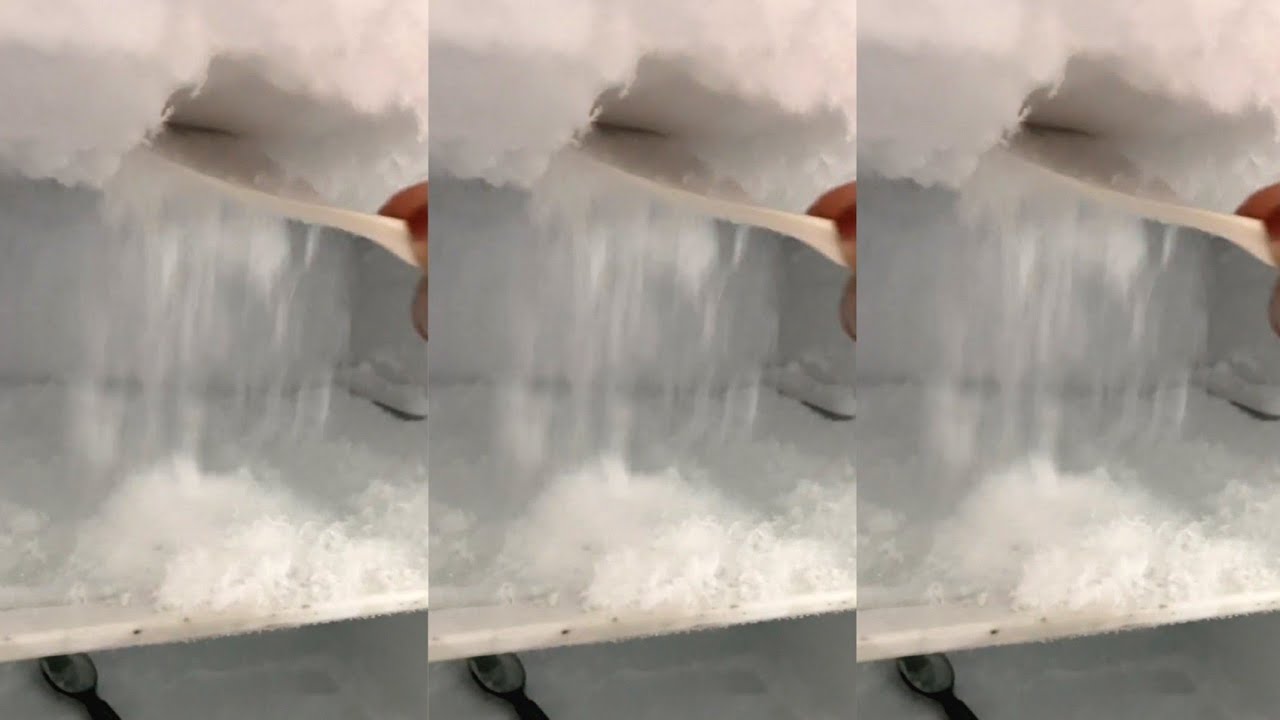 FREEZER FROST EATING / ICE EATING