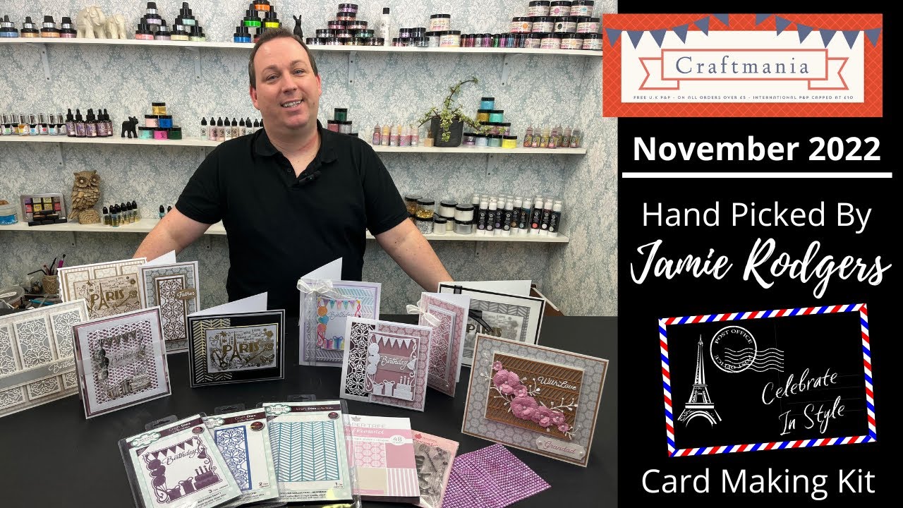 Jamie Rodgers - Card Making Kit Tutorial | November 2022