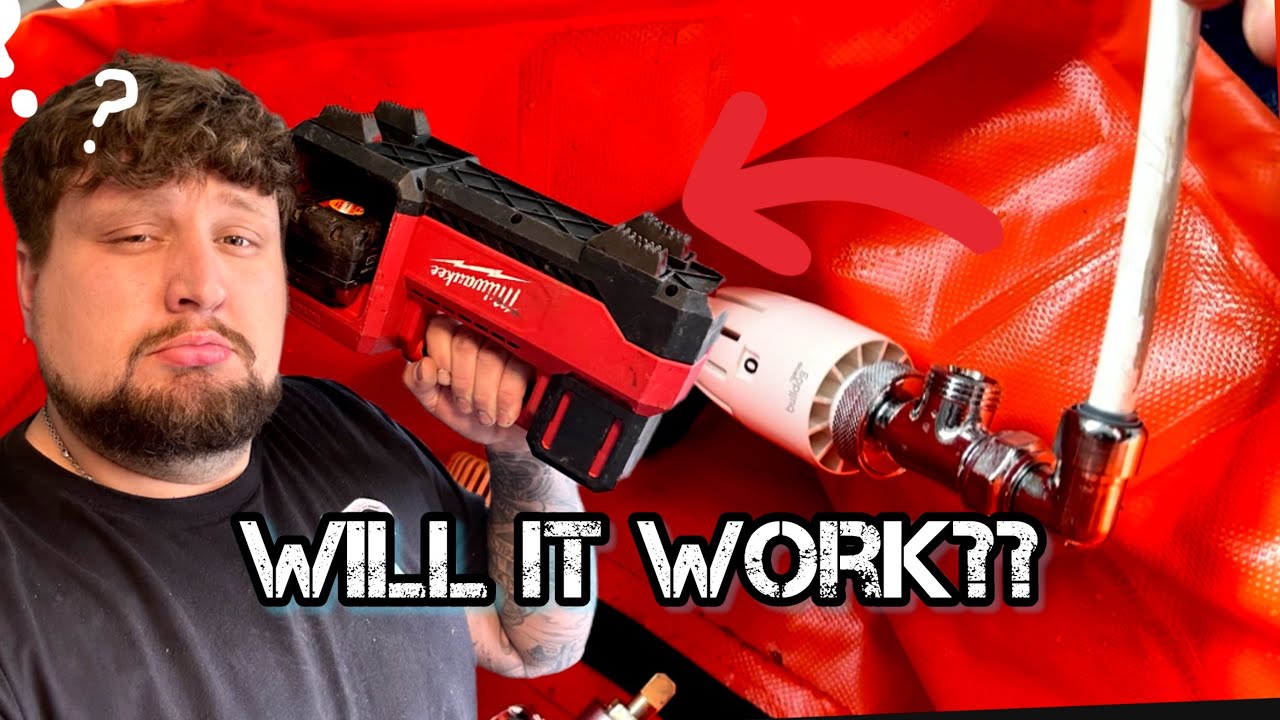 Can we UNBLOCK micro-bore pipes using an air compressor??