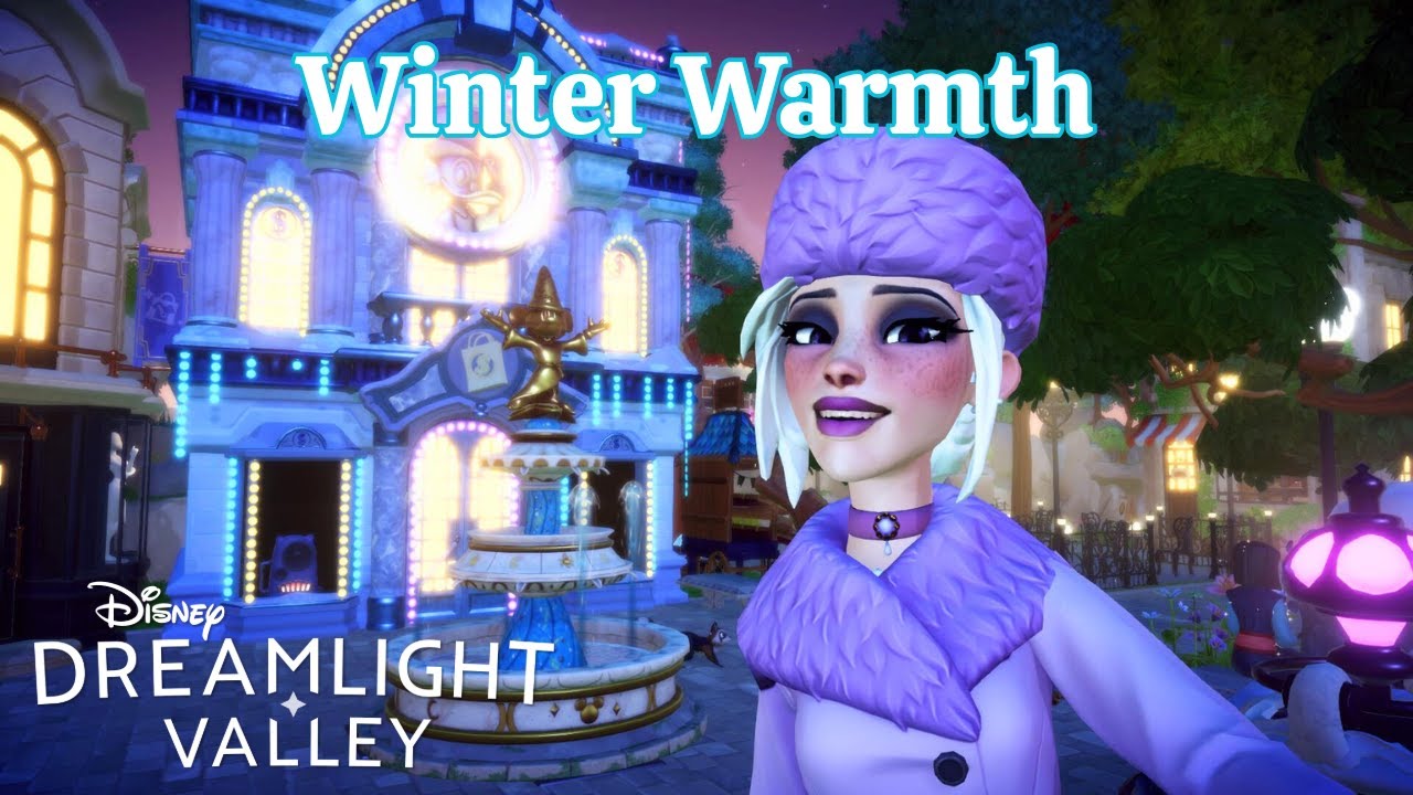 Disney Dreamlight Valley Winter Warmth Star Path Longplay No Commentary