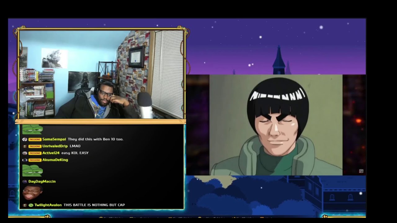 King Of Lightning Sanji vs Rock Lee Death Battle Reaction and Review