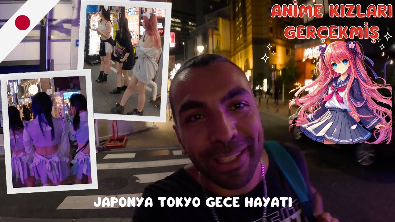 JAPONYA TOKYO GECELERİ | Bir Değişik Bar Sistemi | Japonya Tokyo Gece Hayatı Vlog 🇯🇵 #126