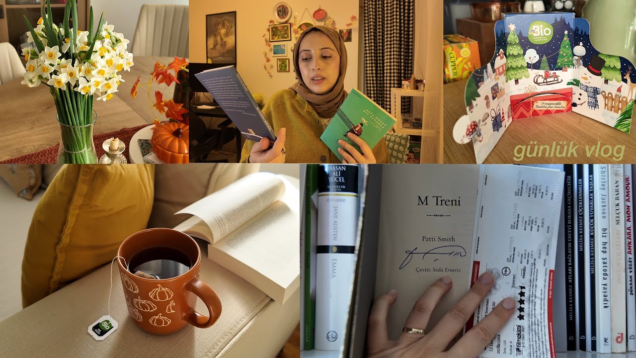 sevdiğim kitaplar rafı, kitap alışverişi | VLOG 🎄