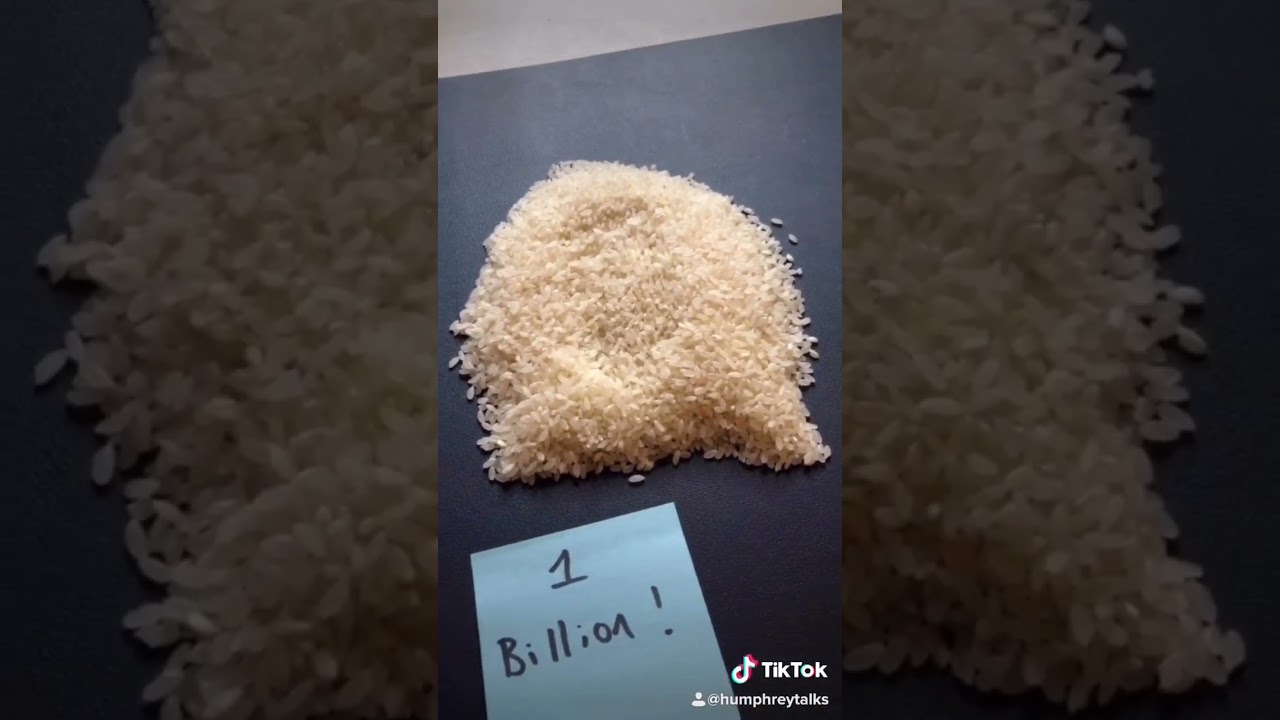 This took me hours don&rsquo;t let it flop #billion #money #personalfinance #rice