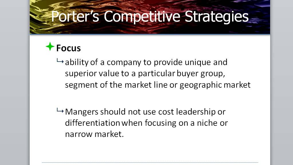 Forming Strategy Chapter 6