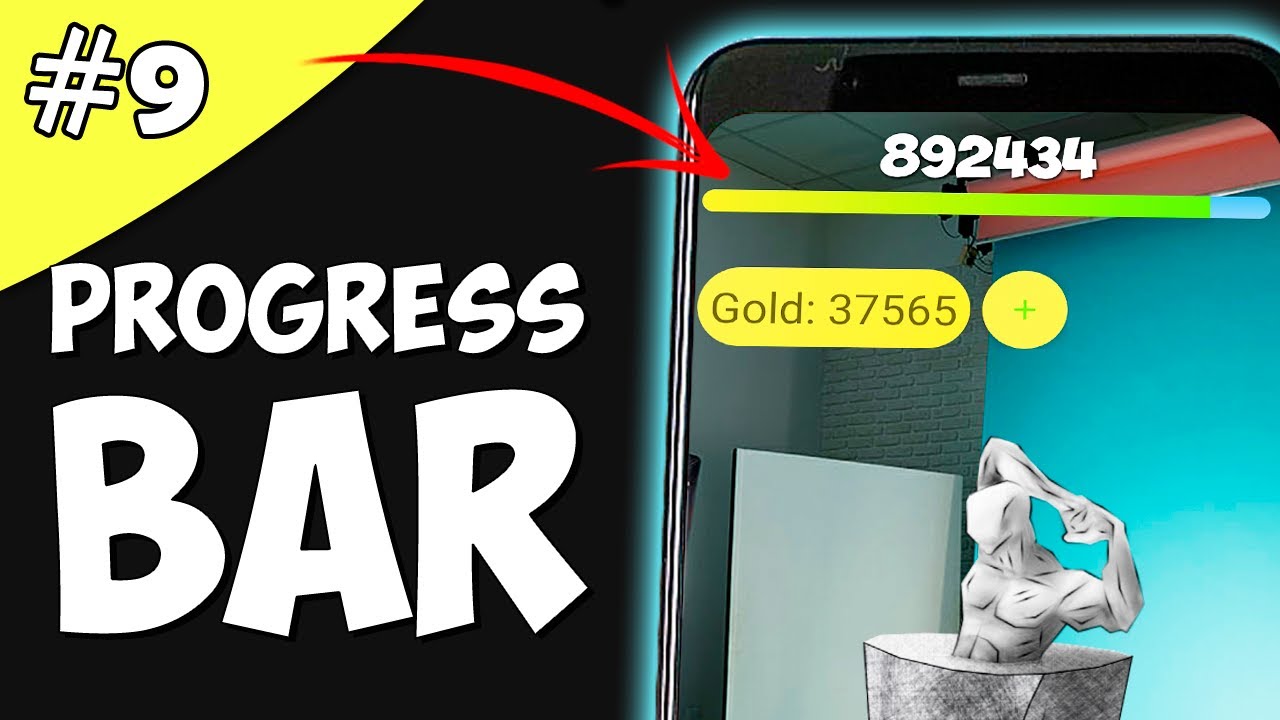 Создание игры на Android 9: Progress bar Android Studio, прогресс бар андроид.