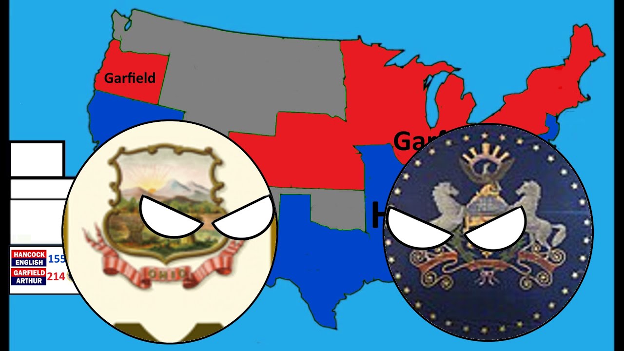 1880 United States presidential election in a nutshell