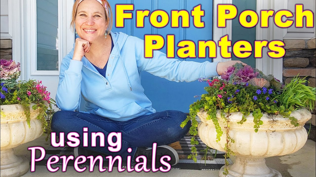 Designing Spring Containers for My Front Porch Using Perennials | My Carolina Garden