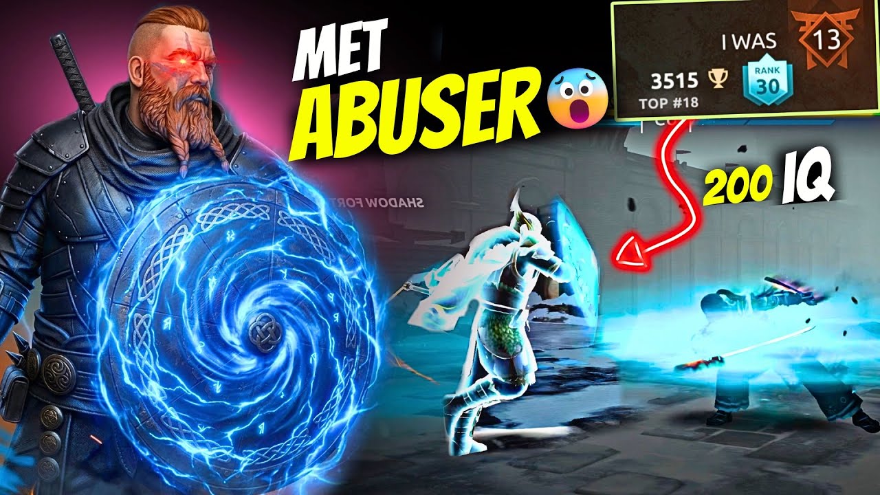 When u Meet 200 IQ PLAYER 🤦🏻&zwj;♂️ | Shadow fight arena 
