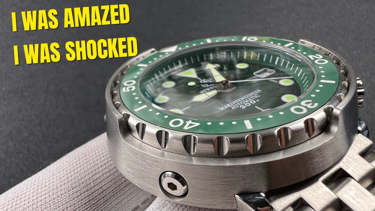 Обзор Steeldive SD1975 – лучшие доступные часы для дайвинга с функцией поиска тунца 2025 года | S...