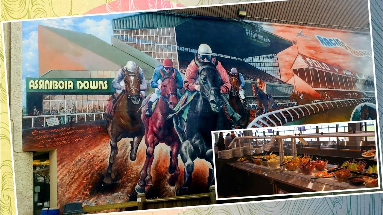 Assiniboia Downs | Live Horse Racing | Buffet Food | Canada | WinterpegAngel