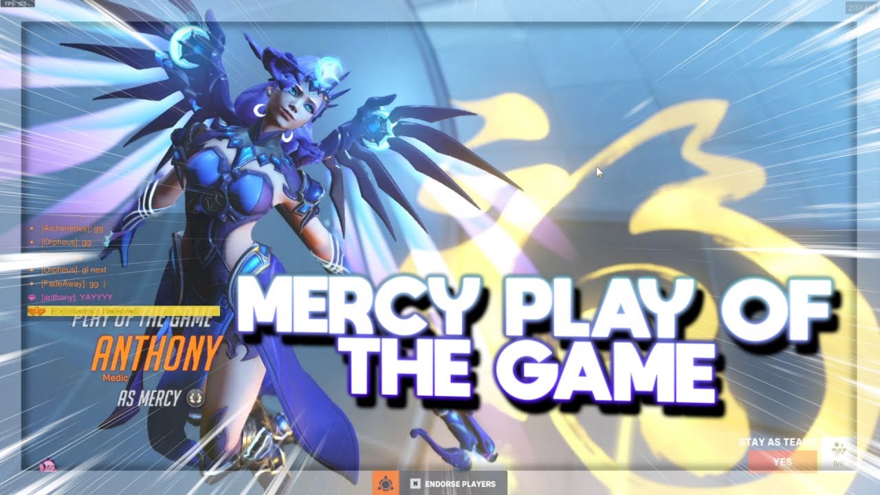 INSANE Mercy POTG 😇 - Overwatch 2 Competitive Gameplay