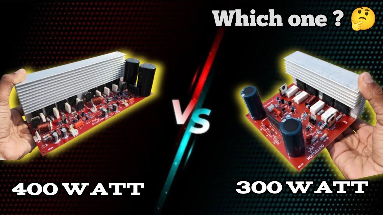 MV collection Amplifier Battle / 400w vs 300w amplifire? कौन है Bass King 👑