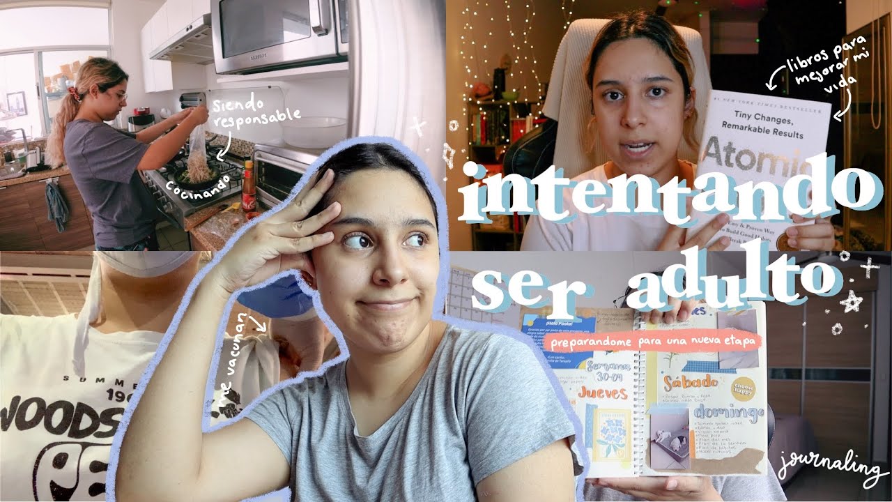 intentando ser adulto: una nueva etapa, hábitos, libros nuevos, cocinando