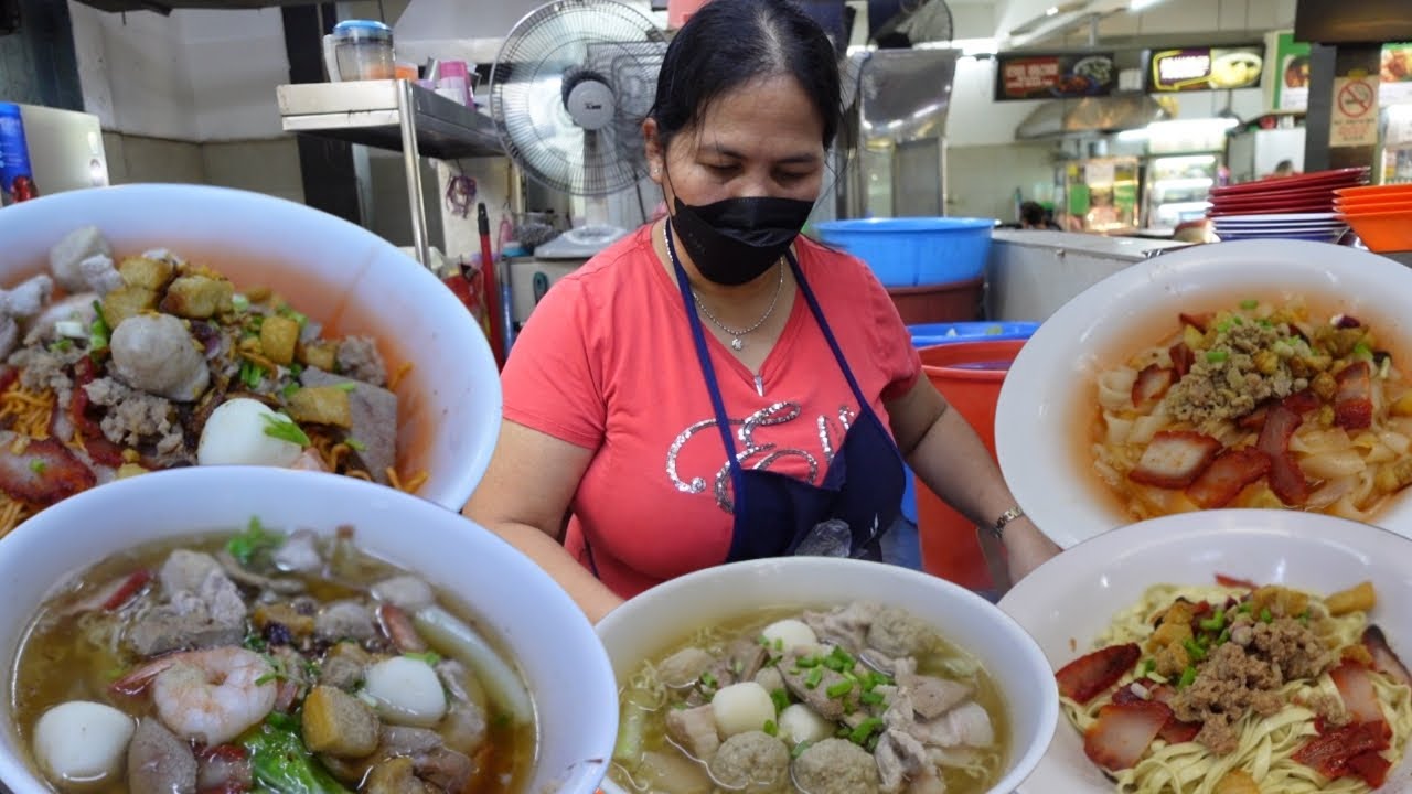 Taste Of Sarawak‼️The Best Sarawakian Golden Noodle(Kolo Mee) Most Popular Breakfast Dishes