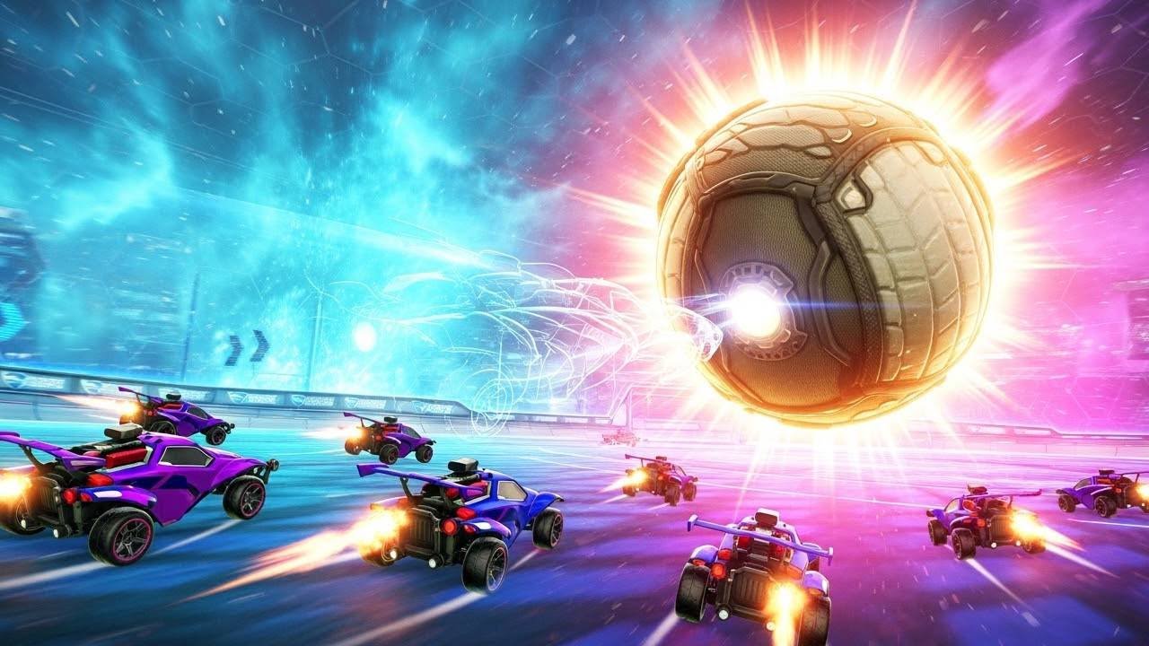 Rocket League - Hitting The Ball In The Net Is Hard!