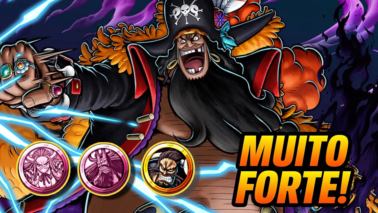 O MELHOR SET DE MEDALHAS PARA O BARBA NEGRA!? | ONE PIECE BOUNTY RUSH