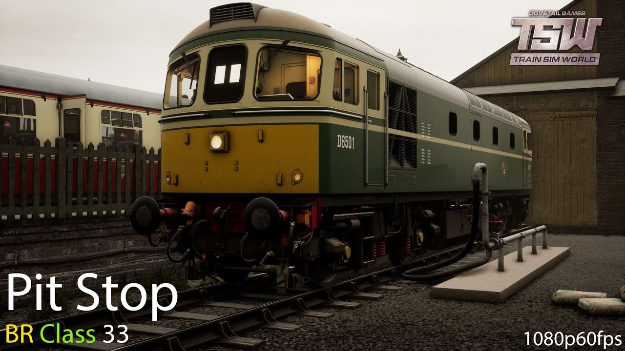 Pit Stop : West Somerset Railway : Train Sim World 1080p60fps