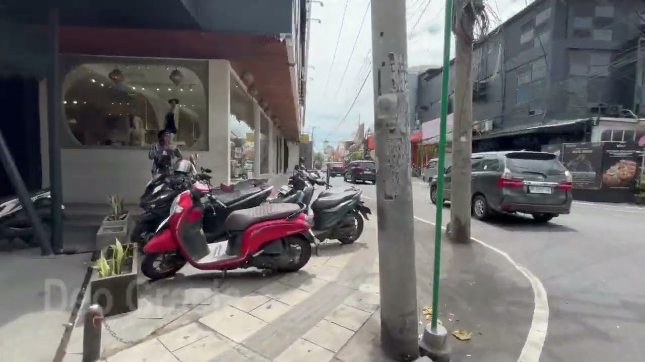 Driving Through Canggu, Bali