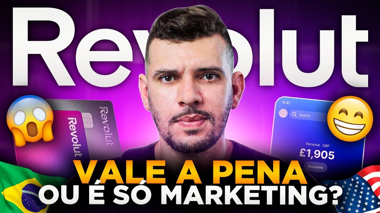 🇧🇷 REVOLUT NO BRASIL: Vale a pena usar a CONTA GLOBAL EUROP&Eacute;IA? [Revolut Como Funciona]
