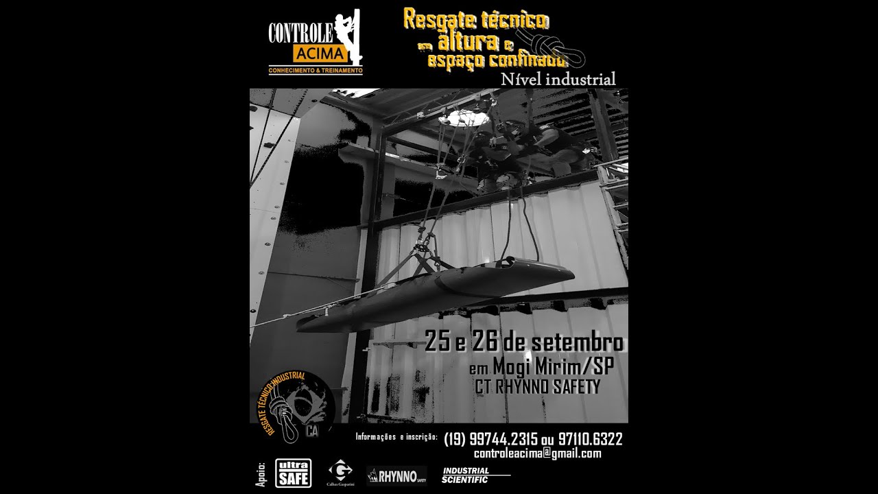 RESGATE TECNICO EM ALTURA NBR16710