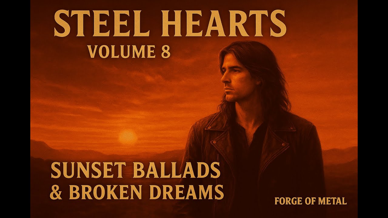 Steel Hearts – Volume 8 -  Sunset Ballads & Broken Dreams - 80s AOR/Metal Ballads - FORGE OF METAL