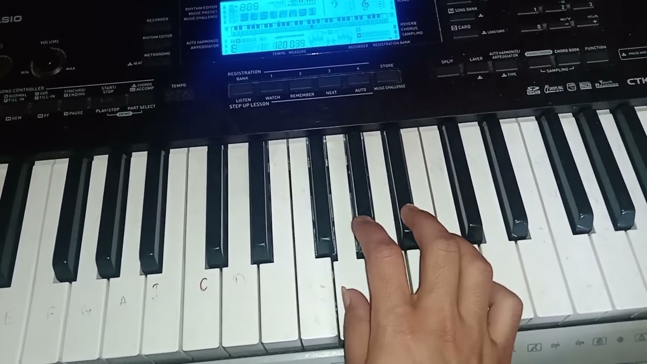 Tum Hi Ho by Ashiqui 2 song on piano 
