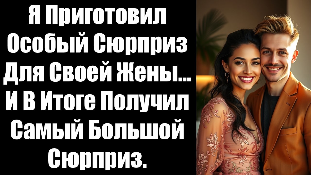 Я приготовил особый сюрприз для своей жены.и в итоге получил самый большой сюрприз.#турецкиесериалы