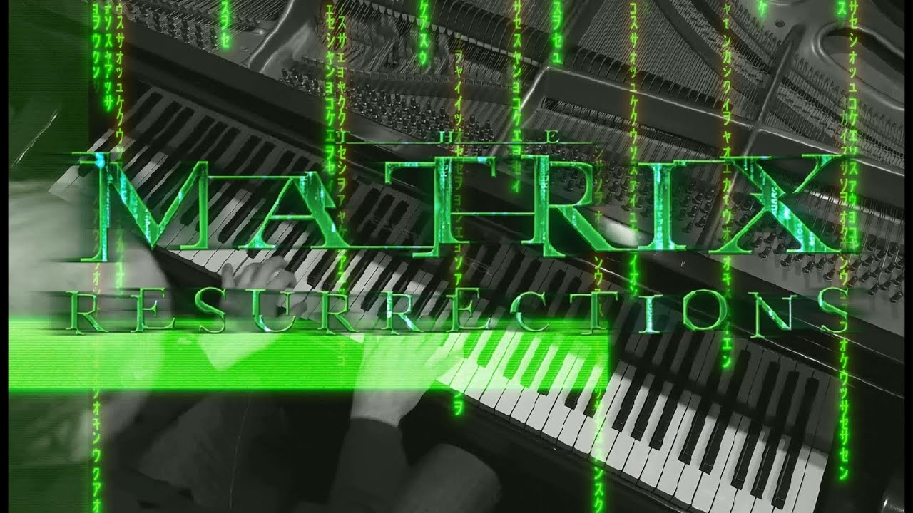 MATRIX RESURRECTIONS - piano cover. Trailer OST. White Rabbit.