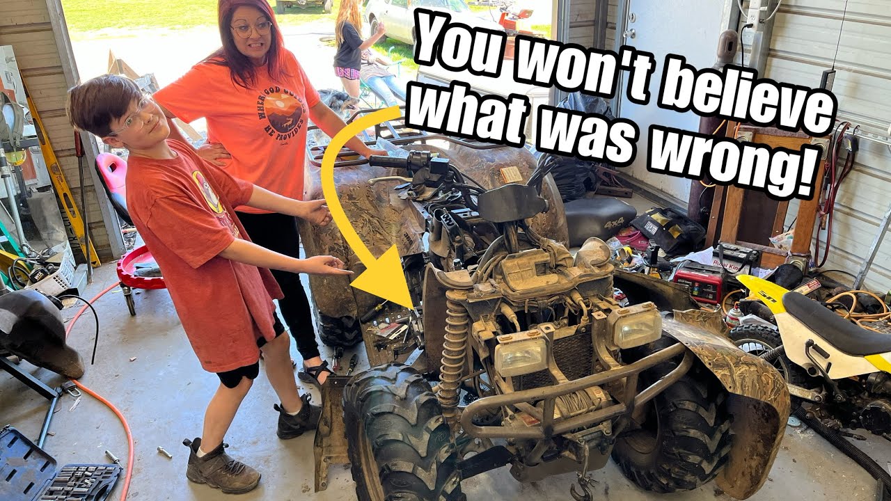 Wife Bought The Cheapest 4wheeler She Could Find. Its Got Problems!