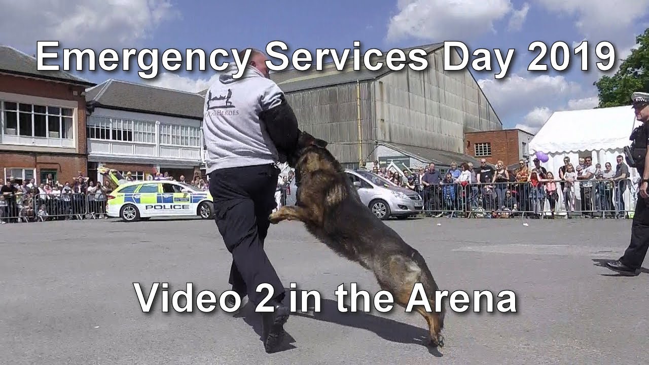 Emergency Services Day 2019 Video 2 around the site & in the Arena