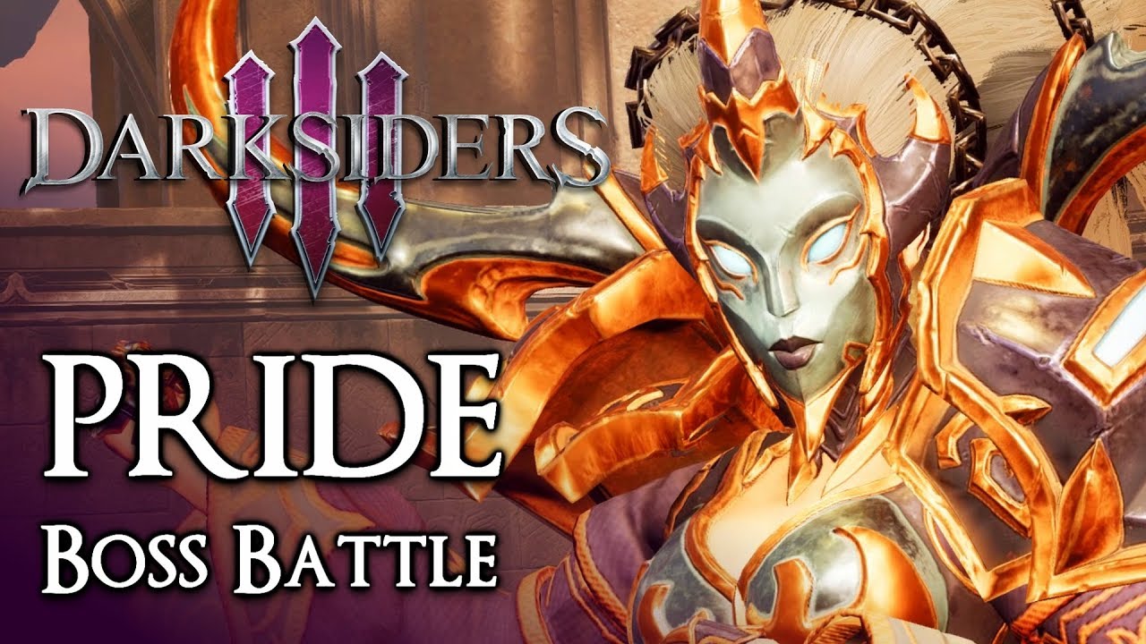 Darksiders 3 - PRIDE Boss Fight | Envy Returns!