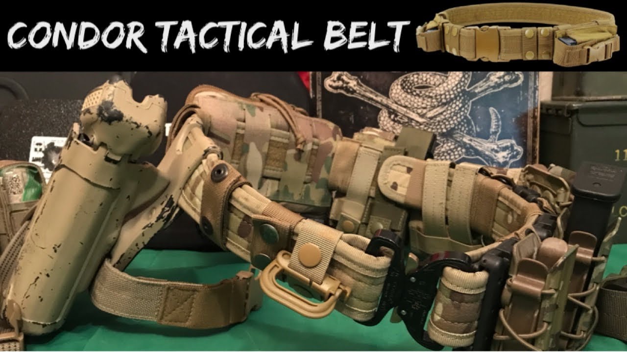 Condor Tactical Belt - Its So Cheap, Your Wife Will Never Know You Spent The $$$ 😎
