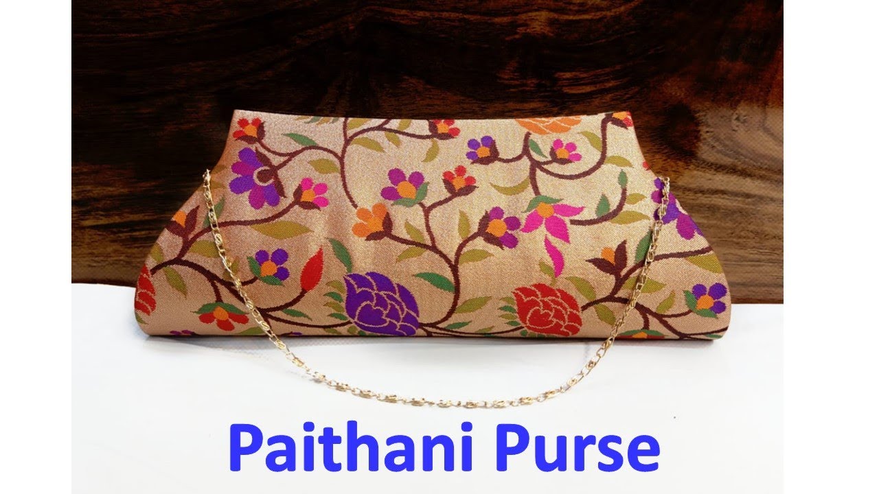 Paithani Purse designs ~ Priya's Paithani House