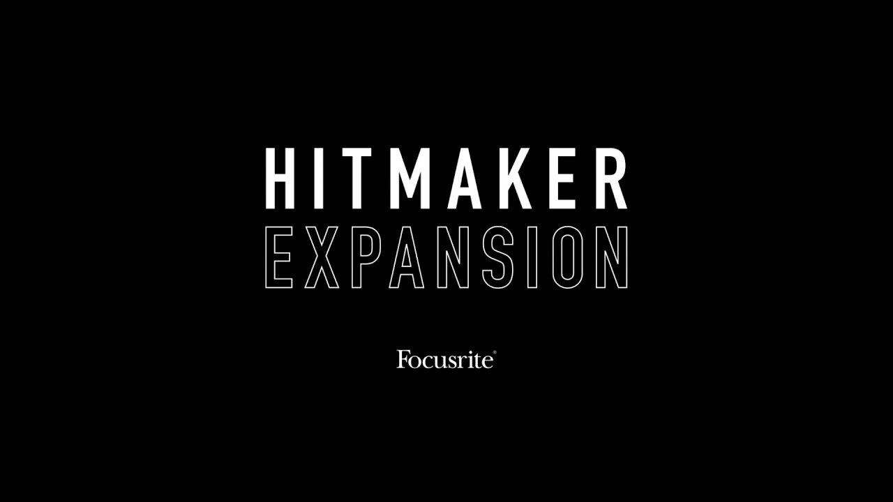 Hitmaker Expansion - Brainworx®’s - bx_oberhausen, bx_console Focusrite SC and bx_masterdesk