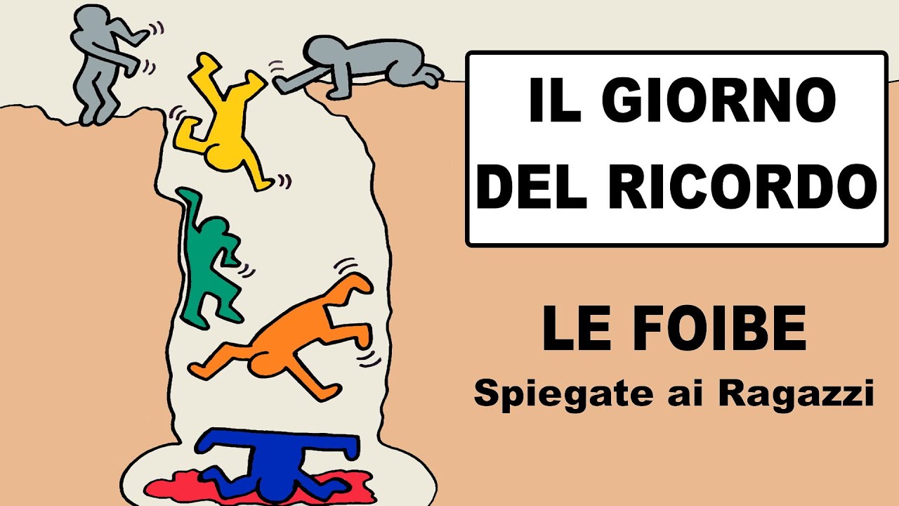 🖤🌹 IL GIORNO DEL RICORDO - Le FOIBE spiegate ai ragazzi (Storia, Arte e Immagine - Keith Haring)