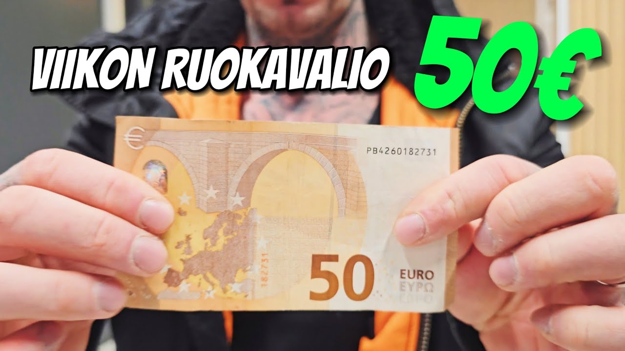 VIIKON RUOKAVALIO 50€ BUDJETILLA? 💰