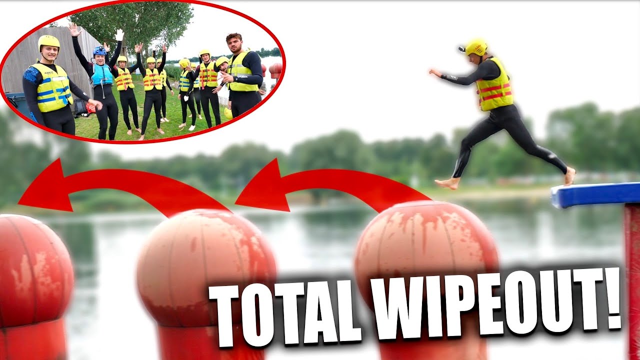 WIJ DOEN DE TOTAL WIPEOUT CHALLENGE! *extreem*