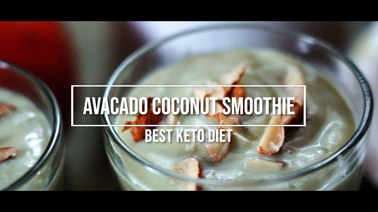 Avacado Coconut Milk Smoothie || Keto Diet || Healthy Flavours