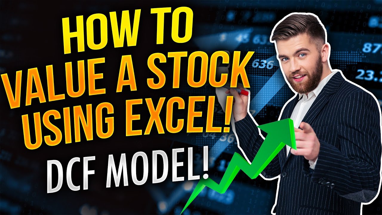 I show you how to create your own discounted cash flow model in excel to calculate a company's stock