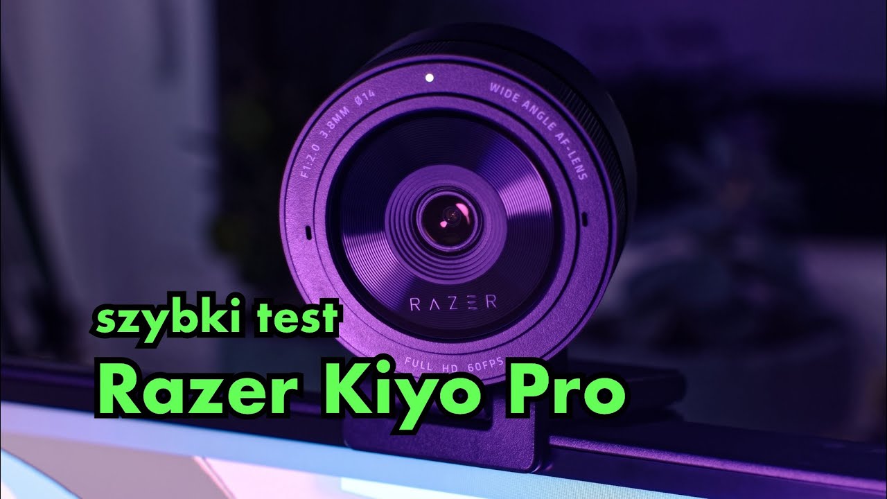 Razer Kiyo Pro - szybki test + sample - TELEPOLIS.PL