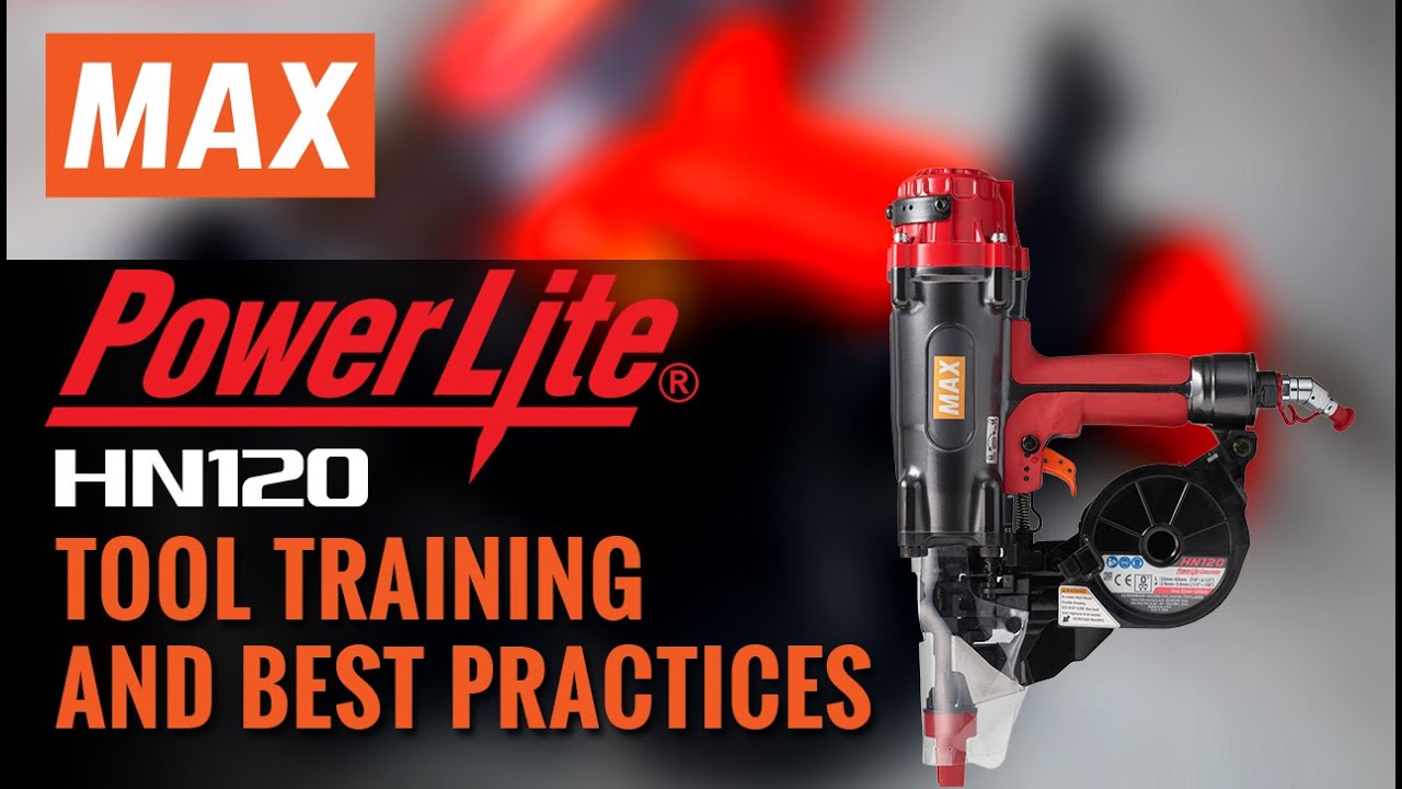 MAX USA Corp. - How To Use The PowerLite® HN120 Concrete Pinner