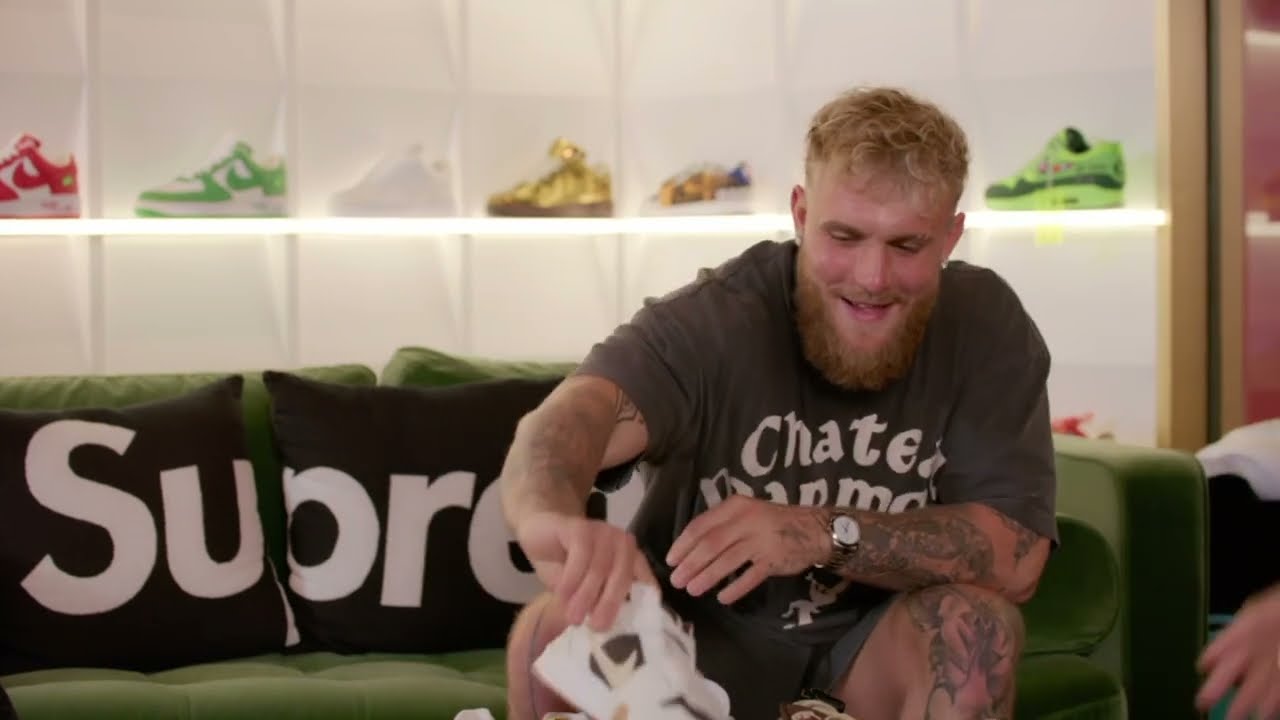 Jake Paul's Sneaker Shopping in our Miami location!