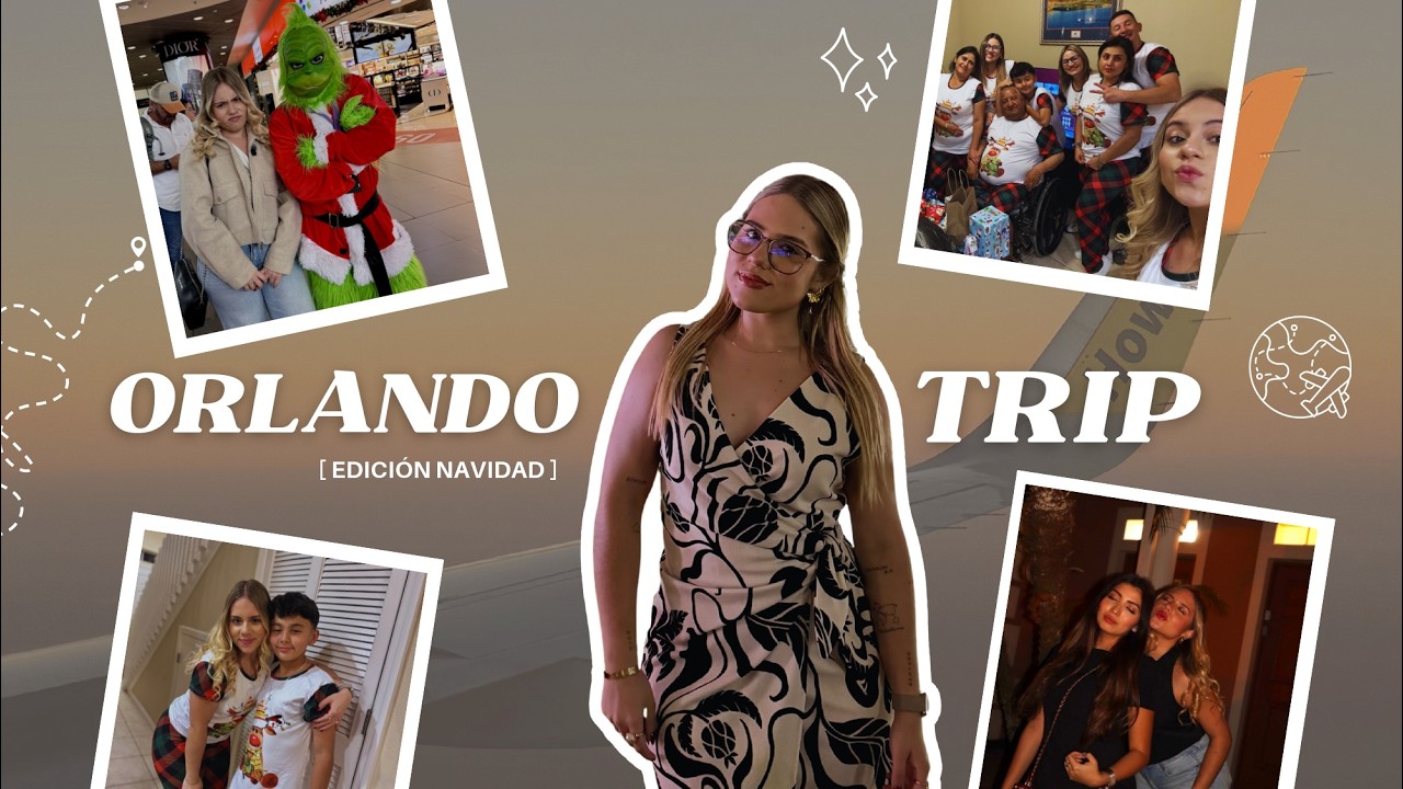 Así fue mi 24 y 25 de diciembre en Orlando ✈️🎄 | Vlog