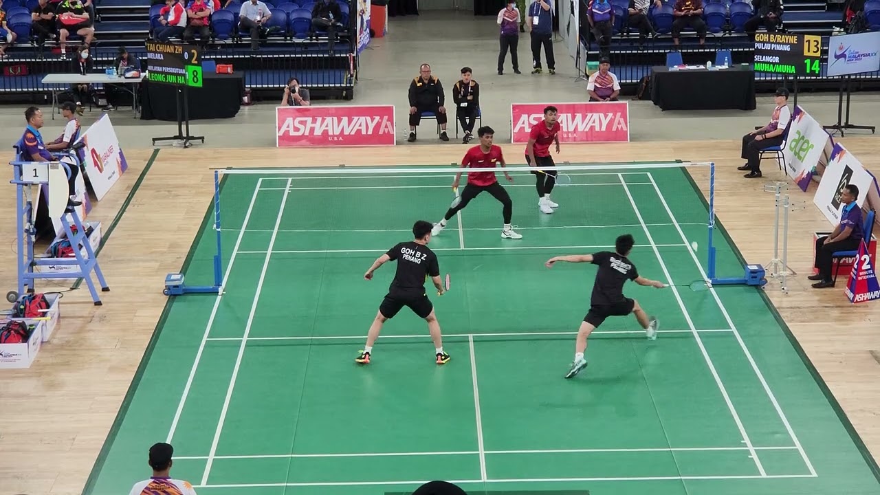 QF Selangor Vs Pulau Pinang Sukma 2022 - Nuraidil Adha/Nurfirdaus Vs Goh BoonZhe/Rayner Beh ChunMeng
